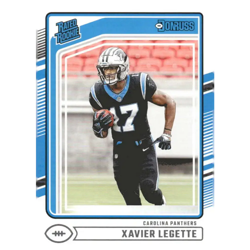 2024 Donruss #323 Xavier Legette NM-MT Carolina Panthers Football Card - Football Card Single
