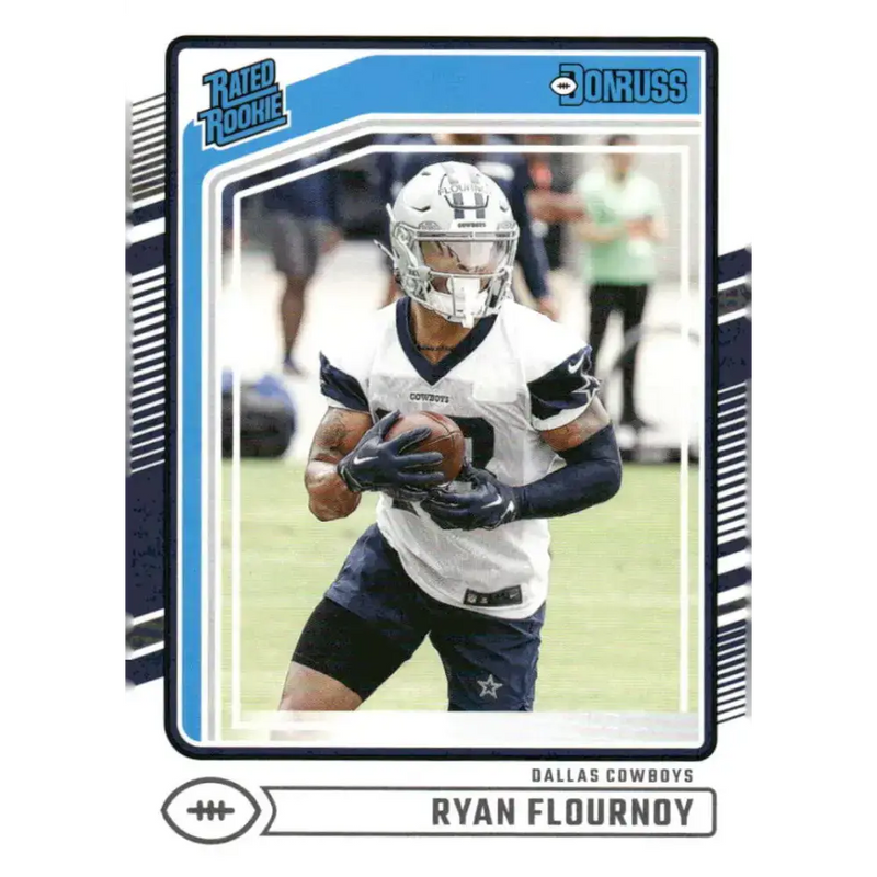 2024 Donruss #356 Ryan Flournoy NM-MT Dallas Cowboys Football Card - Football Card Single