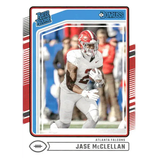 2024 Donruss #375 Jase McClellan NM-MT Atlanta Falcons Football Card - Trading Card