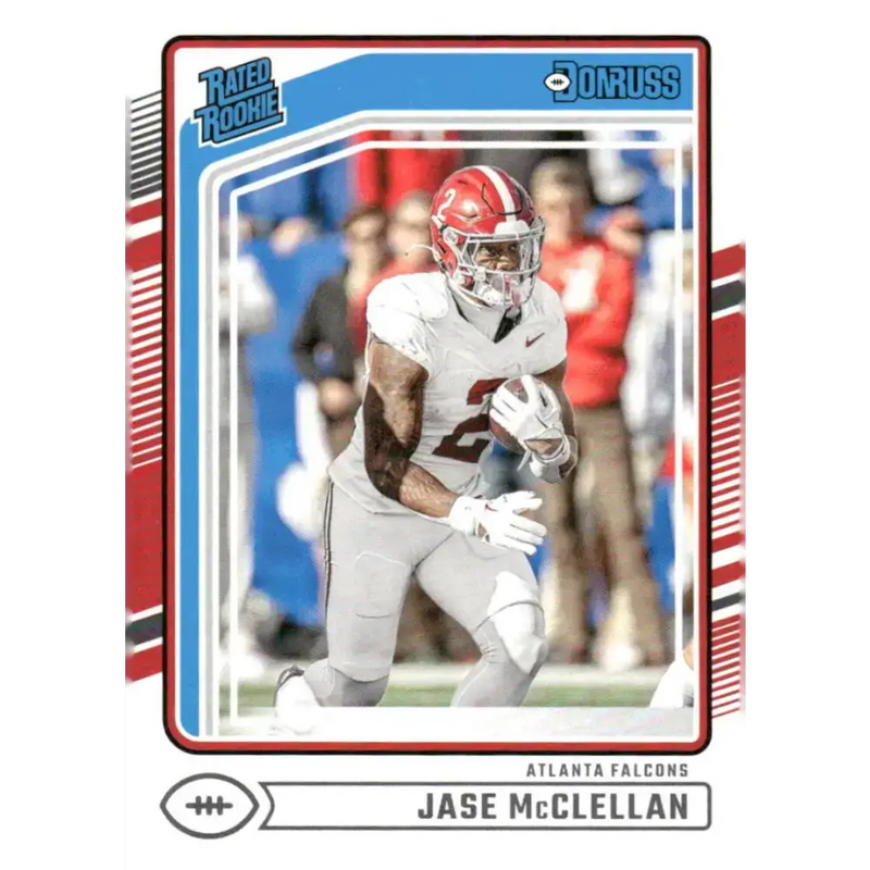 2024 Donruss #375 Jase McClellan NM-MT Atlanta Falcons Football Card