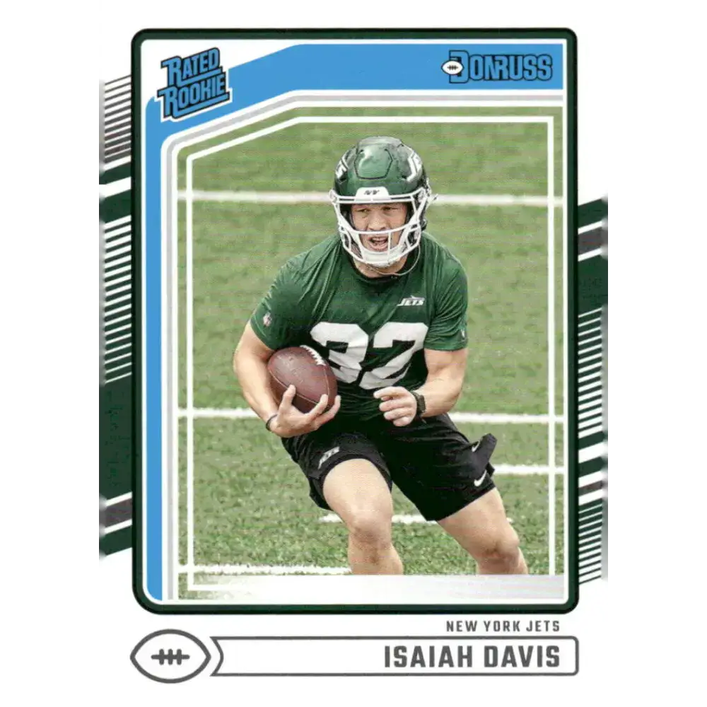 2024 Donruss #386 Isaiah Davis NM-MT New York Jets Football Card - Football Card Single