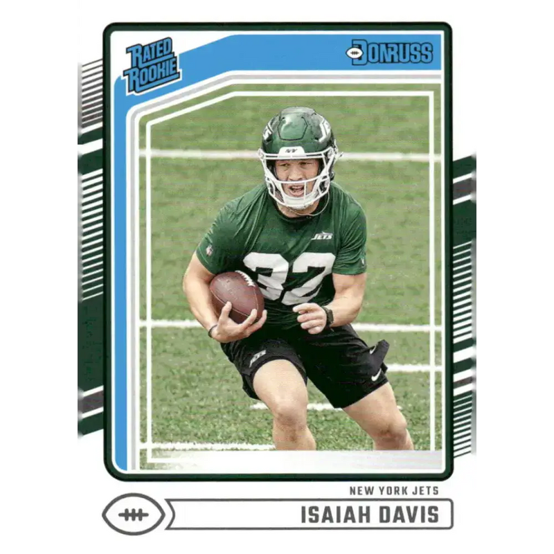 2024 Donruss #386 Isaiah Davis NM-MT New York Jets Football Card - Football Card Single