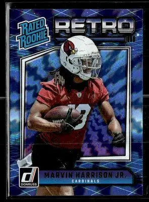 2024 Donruss #4 Marvin Harrison Jr. Rated Rookies Retro - Football Card Single