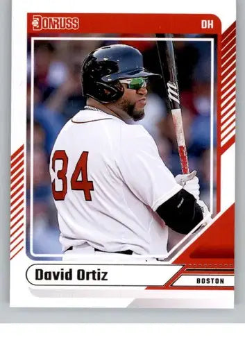 2024 Donruss #47 David Ortiz NM-MT Red Sox ID:74078 - Baseball Card Single