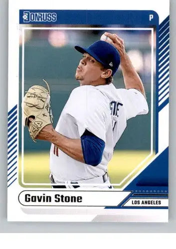 2024 Donruss Gavin Stone baseball card with original gloss and NM-MT condition
