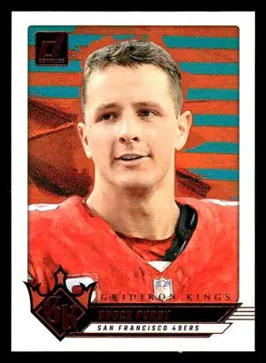 2024 Donruss #5 Brock Purdy Gridiron Kings - Football Card Single