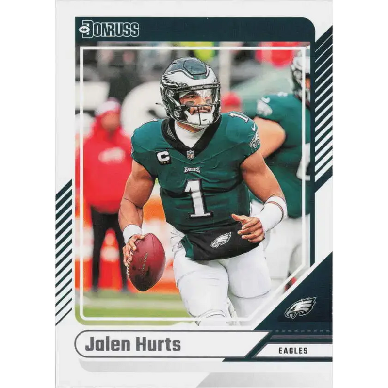 2024 Donruss #50 Jalen Hurts NM-MT Philadelphia Eagles Football Card - Football Card Single
