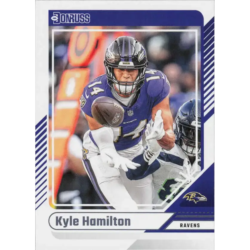 2024 Donruss #54 Kyle Hamilton NM-MT Baltimore Ravens Football Card - Football Card Single