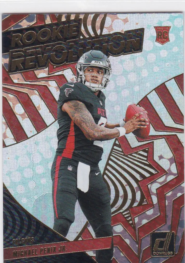 2024 DONRUSS #6 MICHAEL PENIX JR REVOLUTION- ATLANTA FALCONS