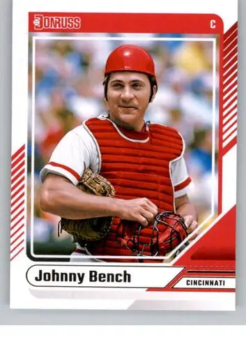 2024 Donruss #61 Johnny Bench NM-MT Reds ID:74534 - Baseball Card Single