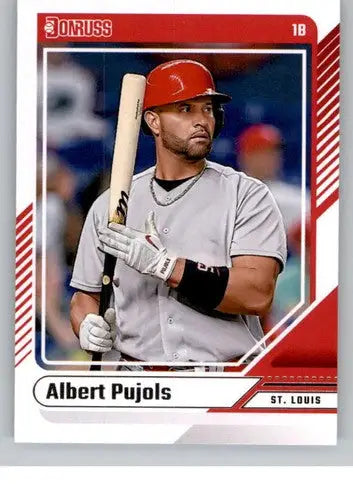 2024 Donruss #76 Albert Pujols NM-MT Cardinals ID:74549 - Baseball Card Single