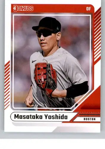2024 Donruss Masataka Yoshida Red Sox baseball card with original gloss NM-MT