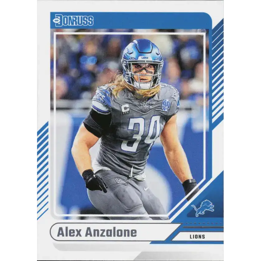 2024 Donruss #81 Alex Anzalone NM-MT Detroit Lions Football Card - Football Card Single