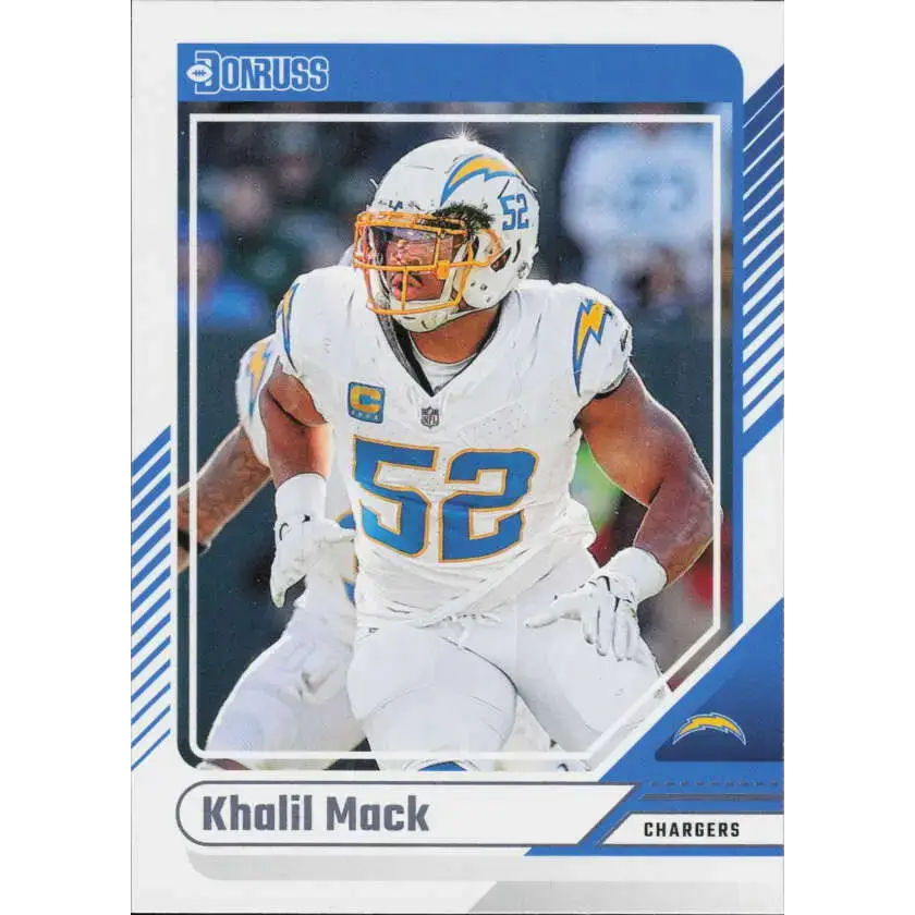 2024 Donruss #9 Khalil Mack NM-MT Los Angeles Chargers Football Card - Football Card Single