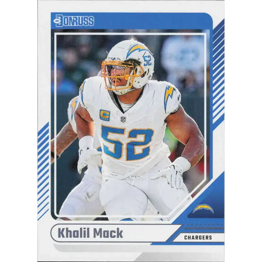 2024 Donruss #9 Khalil Mack NM-MT Los Angeles Chargers Football Card