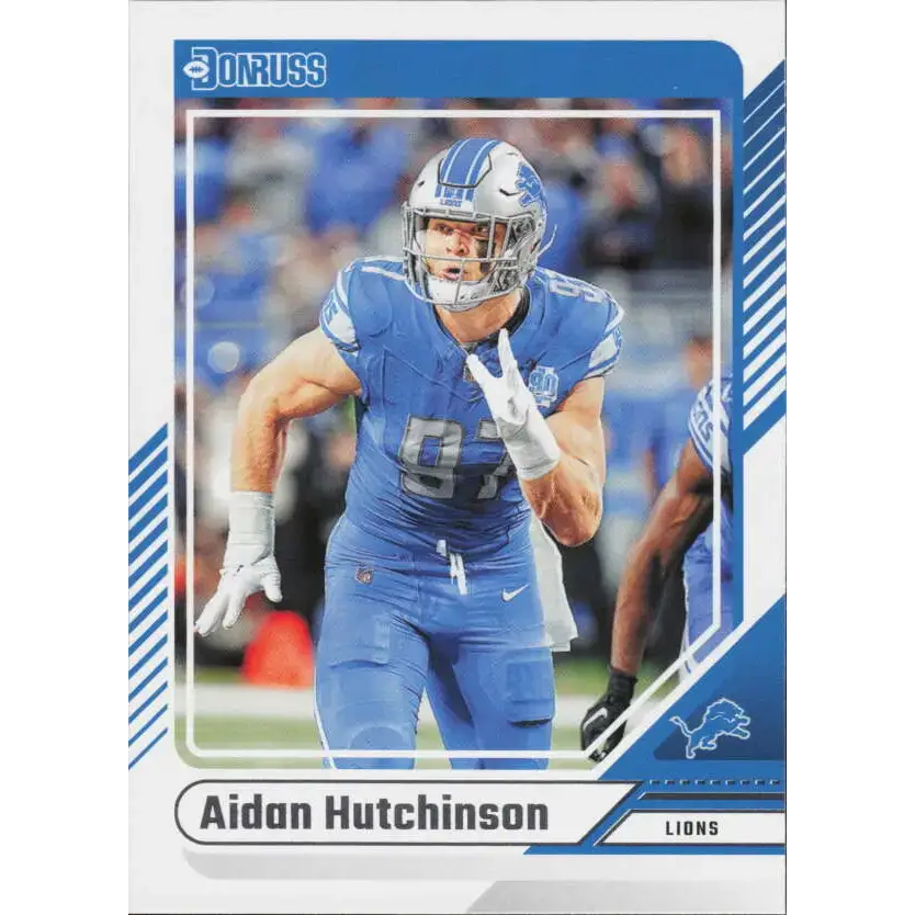 2024 Donruss #94 Aidan Hutchinson NM-MT Detroit Lions Football Card - Football Card Single