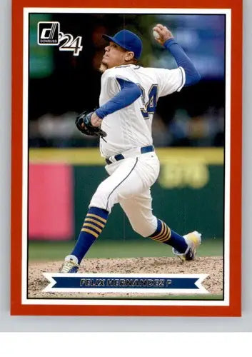 2024 Donruss Action All-Stars #20 Felix Hernandez NM-MT Mariners ID:74879 - Baseball Card Single