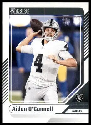 2024 Donruss Aidan O’Connell 30 Las Vegas Raiders - Football Card Single
