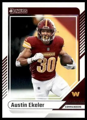 2024 Donruss Austin Ekeler 1 Washington Commanders - Football Card Single