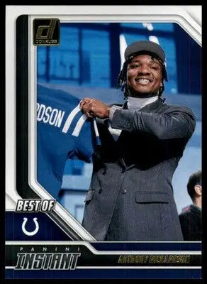 2024 Donruss - Best of Panini Instant Anthony Richardson 17 Indianapolis Colts - Football Card Single