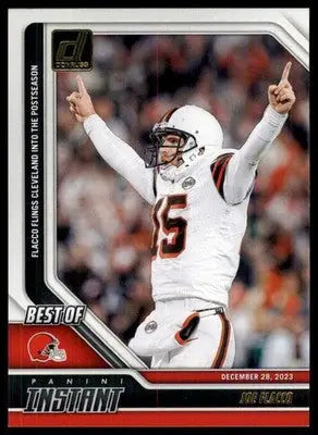 2024 Donruss - Best of Panini Instant Joe Flacco 4 Cleveland Browns