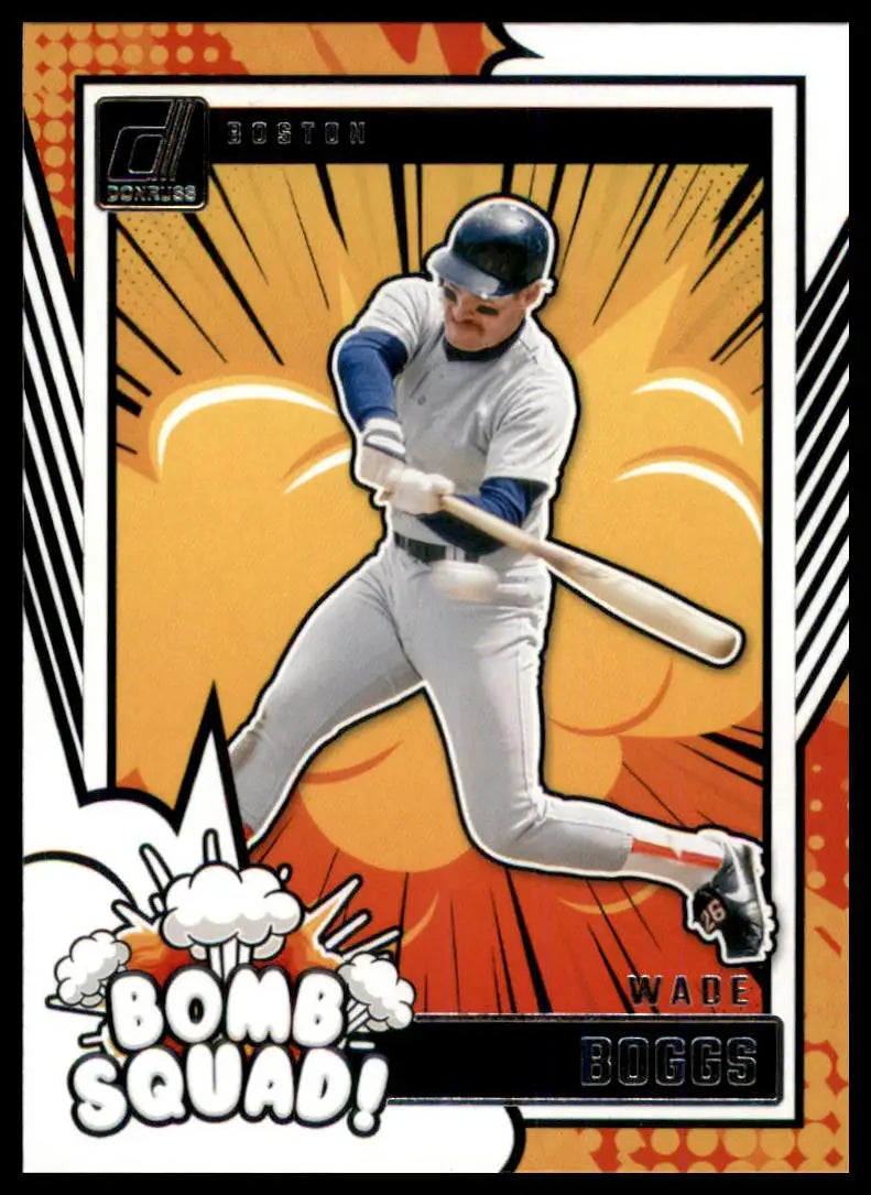 2024 Donruss - Bomb Squad Wade Boggs 2 Boston Red Sox Baseball NM - Baseball Card Single