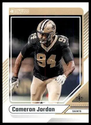 2024 Donruss Cameron Jordan 246 New Orleans Saints - Football Card Single