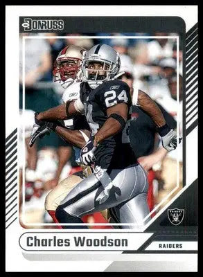 2024 Donruss Charles Woodson 63 Oakland Raiders - Football Card Single