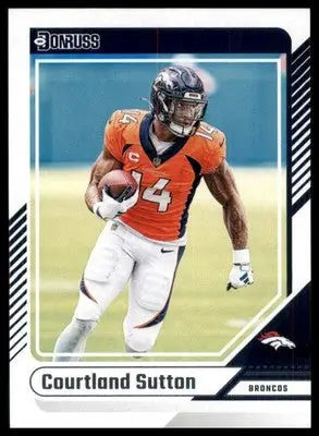 2024 Donruss Courtland Sutton 134 Denver Broncos - Football Card Single