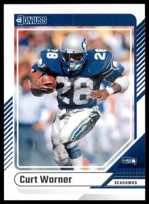 2024 Donruss Curt Warner 196 Seattle Seahawks - Football Card Single