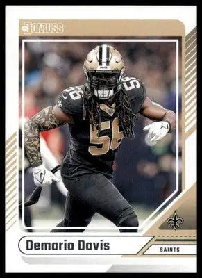 2024 Donruss Demario Davis 298 New Orleans Saints - Football Card Single