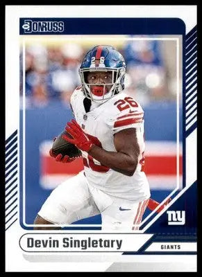 2024 Donruss Devin Singletary 19 New York Giants - Football Card Single