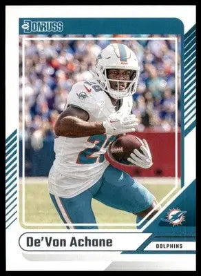 2024 Donruss De’Von Achane 236 Miami Dolphins - Football Card Single