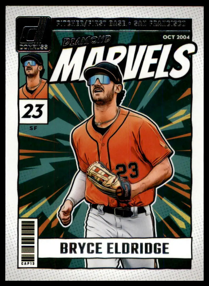2024 Donruss - Diamond Marvels Bryce Eldridge 1 San Francisco Giants NM - Baseball Card Single