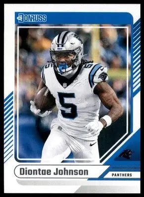 2024 Donruss Diontae Johnson 58 Carolina Panthers - Football Card Single
