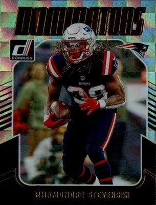 2024 Donruss Dominators #8 Rhamondre Stevenson - Football Card Single