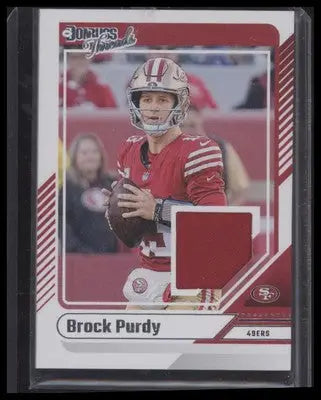 2024 Donruss #DTH-BPU Brock Purdy Donruss Threads - Football Card Single