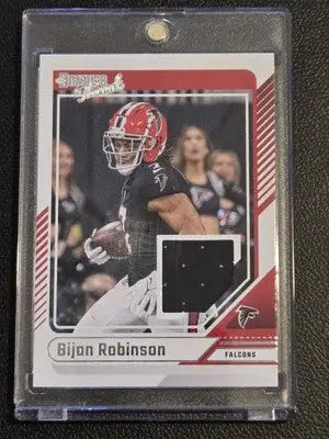 2024 Donruss #DTH-BRO Bijan Robinson Donruss Threads - Football Card Single