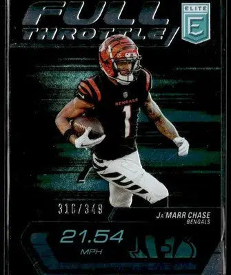 2024 Donruss Elite #9 Ja’Marr Chase Full Throttle #/349