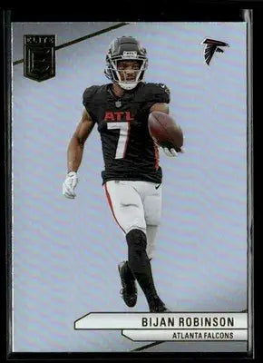 2024 Donruss Elite Bijan Robinson #4 Atlanta Falcons
