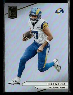 2024 Donruss Elite Puka Nacua #9 Los Angeles Rams - Football Card Single