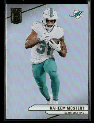 2024 Donruss Elite Raheem Mostert #37 Miami Dolphins - Football Card Single