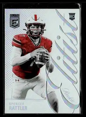 2024 Donruss Elite Spencer Rattler #1 Rookie Elitist New Orleans Saints - Football Card Single