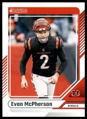 2024 Donruss Evan McPherson 264 Cincinnati Bengals - Football Card Single
