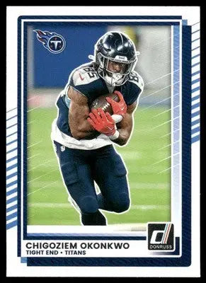 2024 Donruss Football Chigoziem Okonkwo #19 Football - Football Card Single