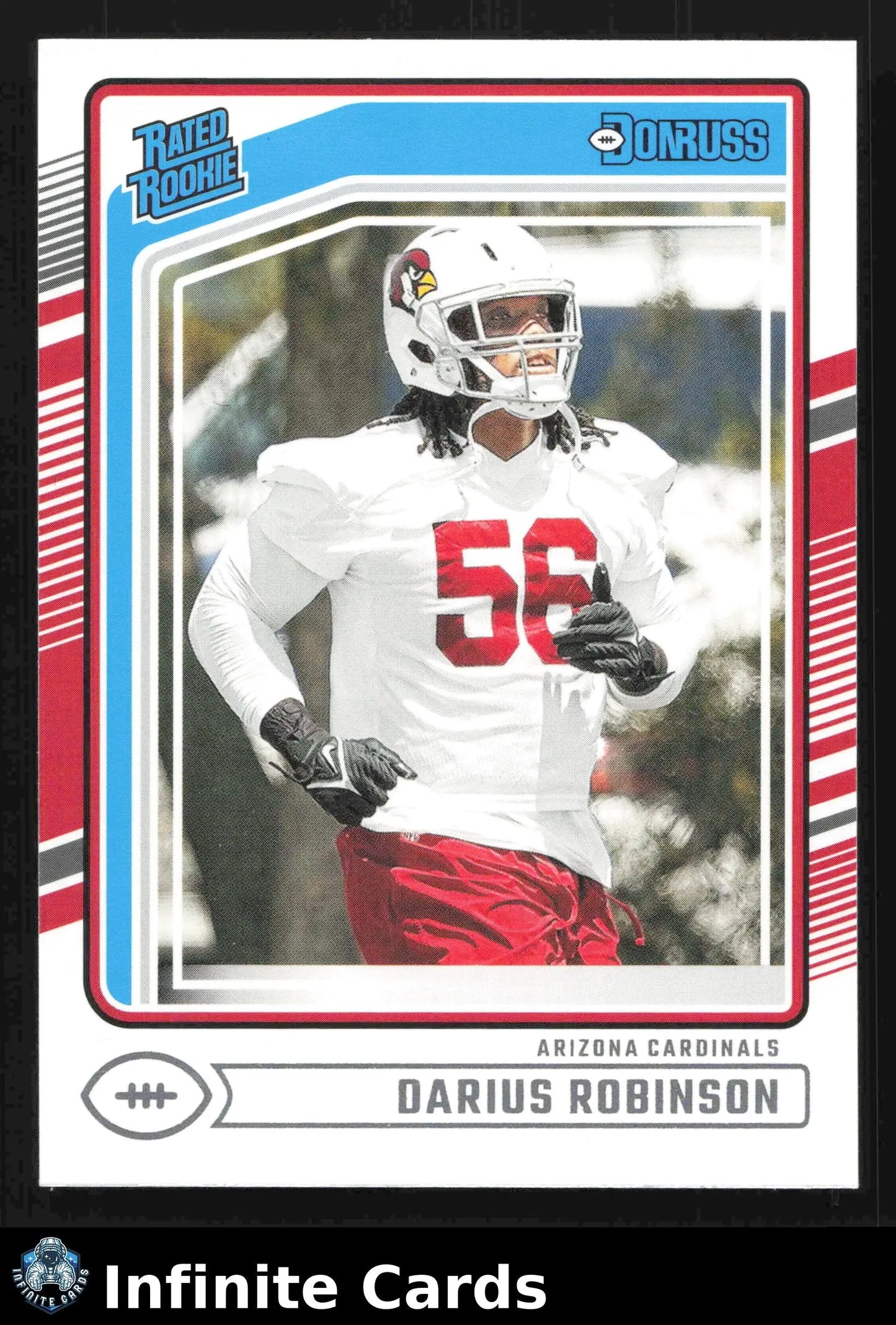 2024 Donruss Football DARIUS ROBINSON #381 Arizona Cardinals RC - Football Card Single