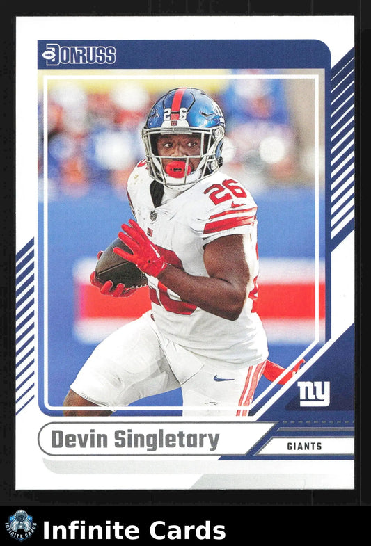 2024 Donruss Football DEVIN SINGLETARY #19 New York Giants - Football Card Single