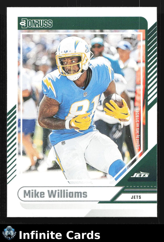 2024 Donruss Football MIKE WILLIAMS #279 New York Jets - Football Card Single