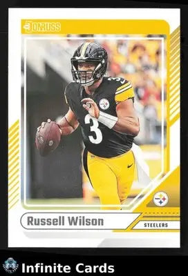 2024 Donruss Football RUSSELL WILSON #160 Pittsburgh Steelers