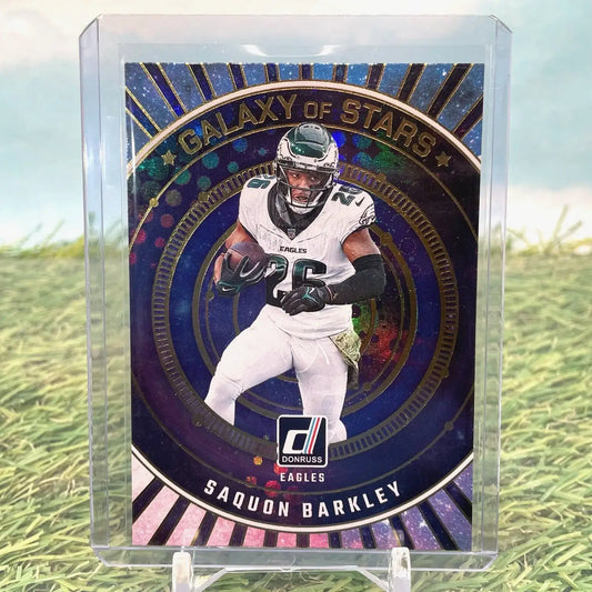 2024 Donruss Galaxy Of Stars Saquon Barkley SSP Eagles GOS-SBA- Fresh Pull - Football Card Single